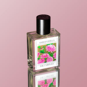 Amber Vanilla Perfume - The 7 Virtues Spray Bottle